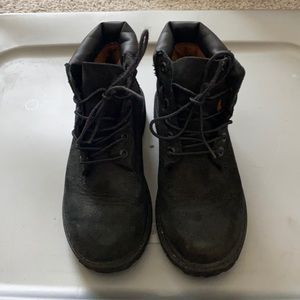 Kids 13.5 Black real authentic Timberland boots winter boots rain boots